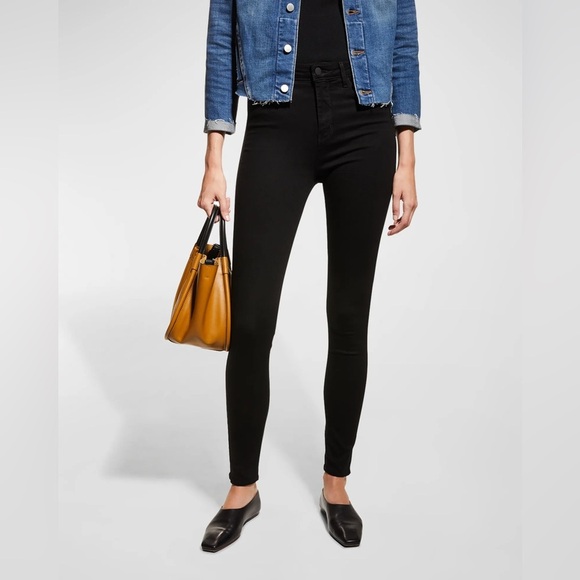L’Agence Margot Black Skinny Jeans High Rise Excellent Size 26 - Picture 8 of 11
